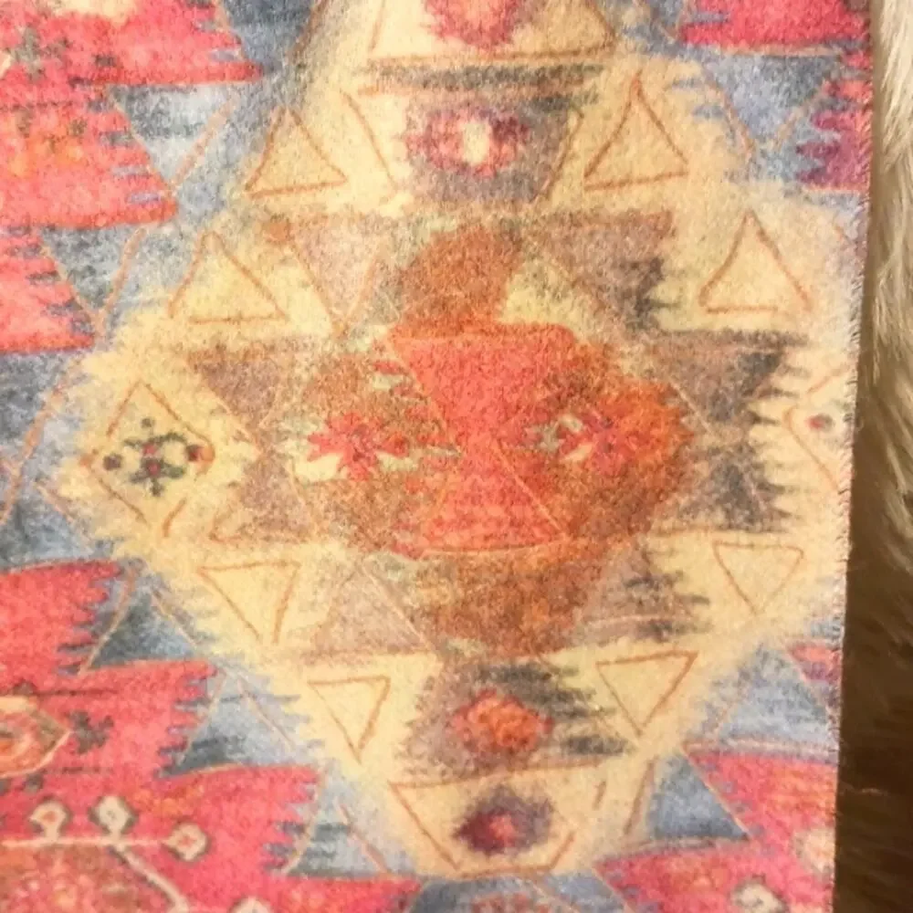Cashminx‎ Designer Scarf PINK Aztec Geometric Paisley SOFT Barbiecore Germany